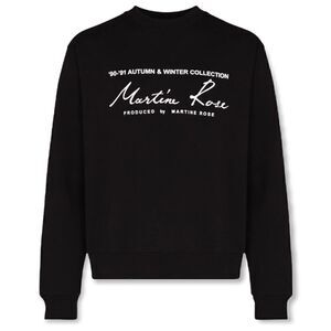 Martine Rose logo print crew neck sweatshirt
|Size:XL|